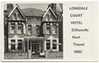  Norfolk Road, Lonsdale Court Hotel   | Margate History